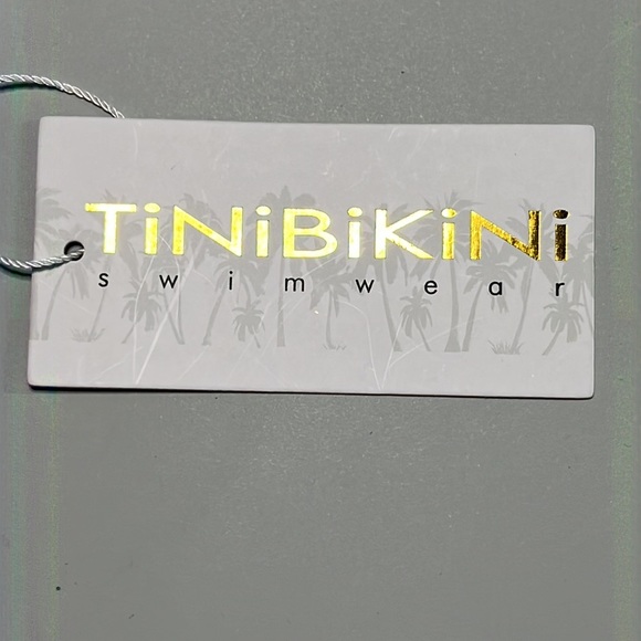 Tinibikini Swimwear bikini top. Adjustable straps. Size XS. NWT - Picture 3 of 8